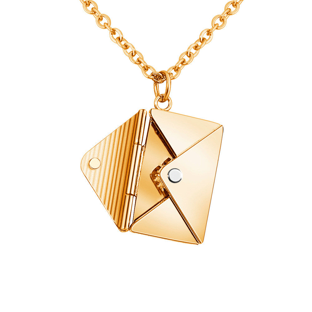 Jewelry Envelop Necklace