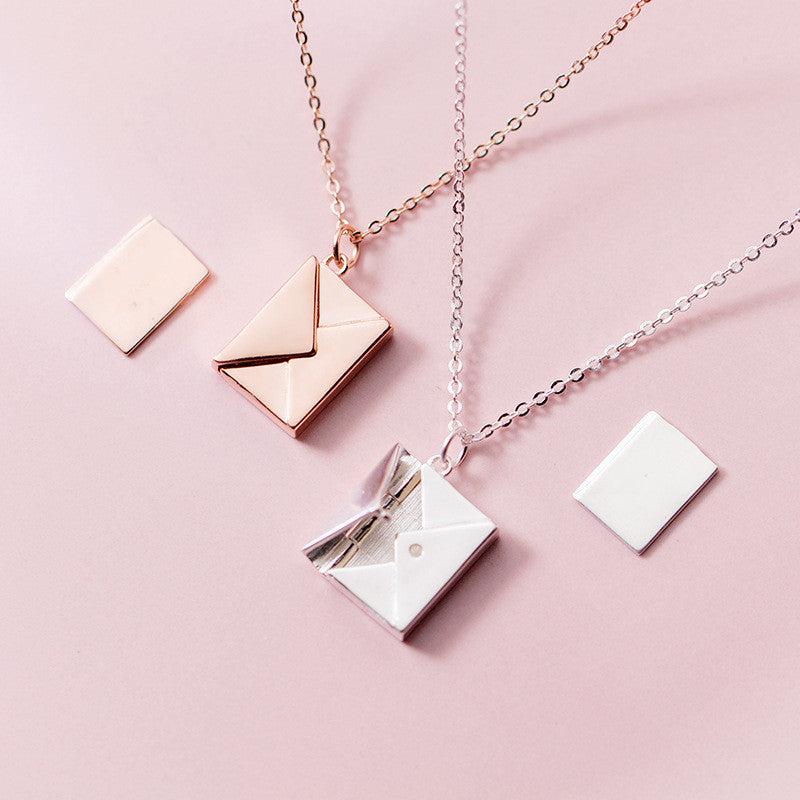 Jewelry Envelop Necklace