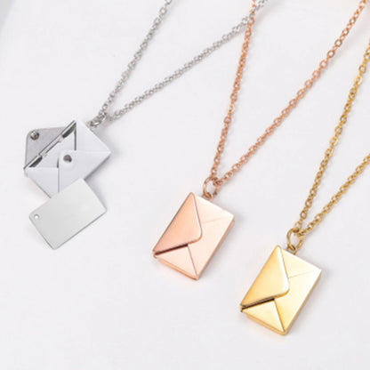 Jewelry Envelop Necklace